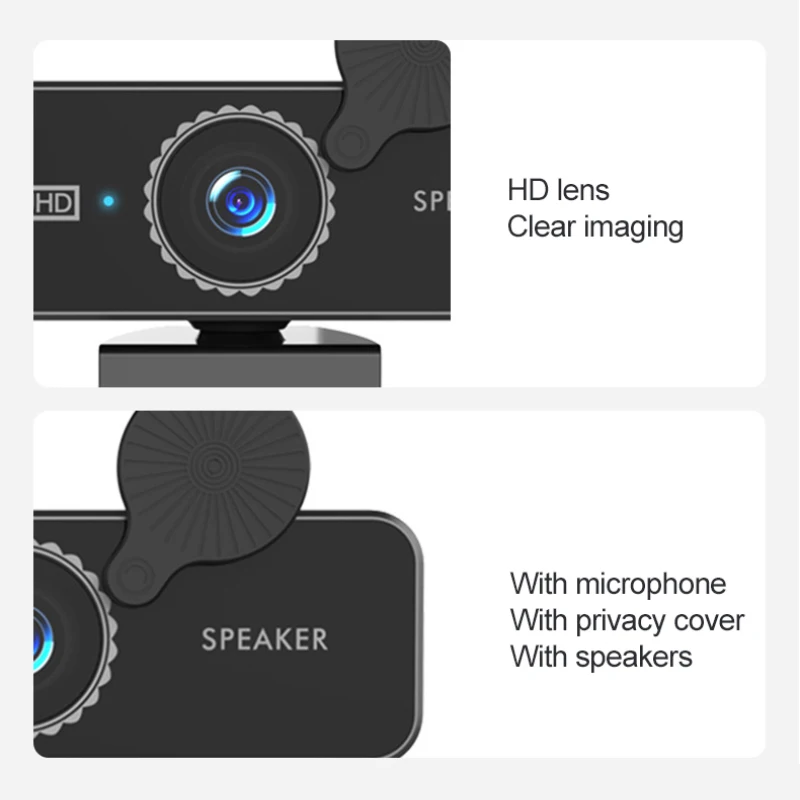 Full HD 2K Webcam Computer PC Web Camera With Mic Dual Speaker Rotatable Camera For Live Broadcast Video Calling Conference Work
Full HD 2K Webcam Computer PC Web Camera With Mic Dual Speaker Rotatable Camera For Live Broadcast Video Calling Conference Work