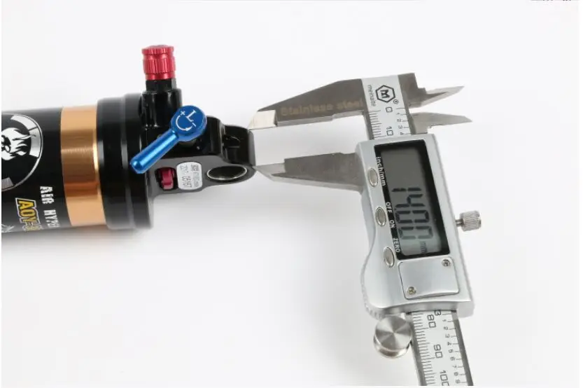 DNM-Mountain Bike Rear Shock Absorber, AOY-36RC Alloy High Pressure Rebound BMX, XC Air Suspension, Rider Recommended 
DNM-Mountain Bike Rear Shock Absorber, AOY-36RC Alloy High Pressure Rebound BMX, XC Air Suspension, Rider Recommended