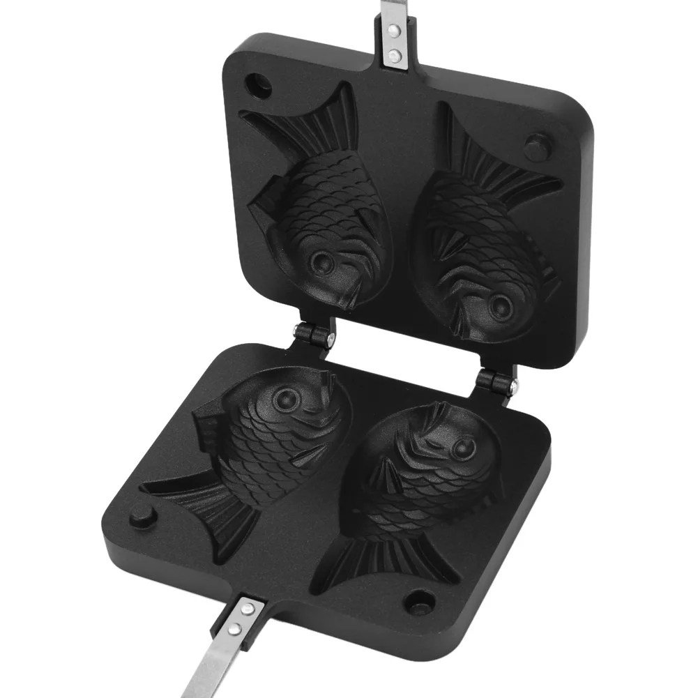 Non-Stick Bakeware Waffle Cake Maker Pan With 2 Sided Fish Shape Aluminium Alloy MoldWaffle
Non-Stick Bakeware Waffle Cake Maker Pan With 2 Sided Fish Shape Aluminium Alloy MoldWaffle