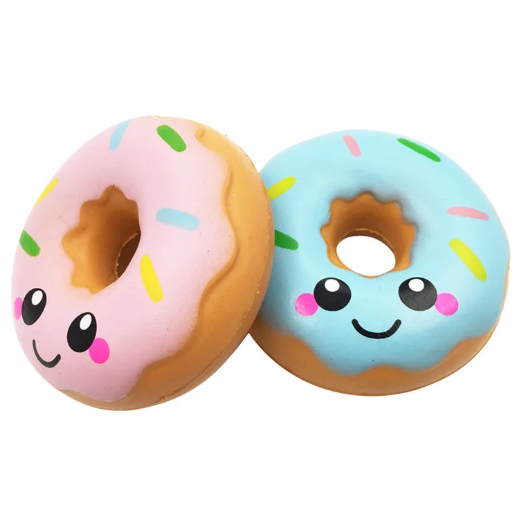 2PCS Kawaii creamy scented fluffy donuts slowly rise squeeze anti-stress soft toy bread cute children's toys for Christmas
2PCS Kawaii creamy scented fluffy donuts slowly rise squeeze anti-stress soft toy bread cute children's toys for Christmas