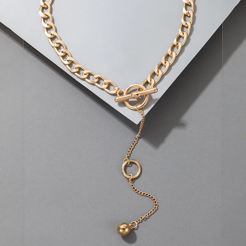 FXCUBE Punk Gold Metal Word Buckle Pendant Necklace For Women Cuban Round Chunky Thick Chain Choker Necklaces Goth Jewelry Gifts
FXCUBE Punk Gold Metal Word Buckle Pendant Necklace For Women Cuban Round Chunky Thick Chain Choker Necklaces Goth Jewelry Gifts