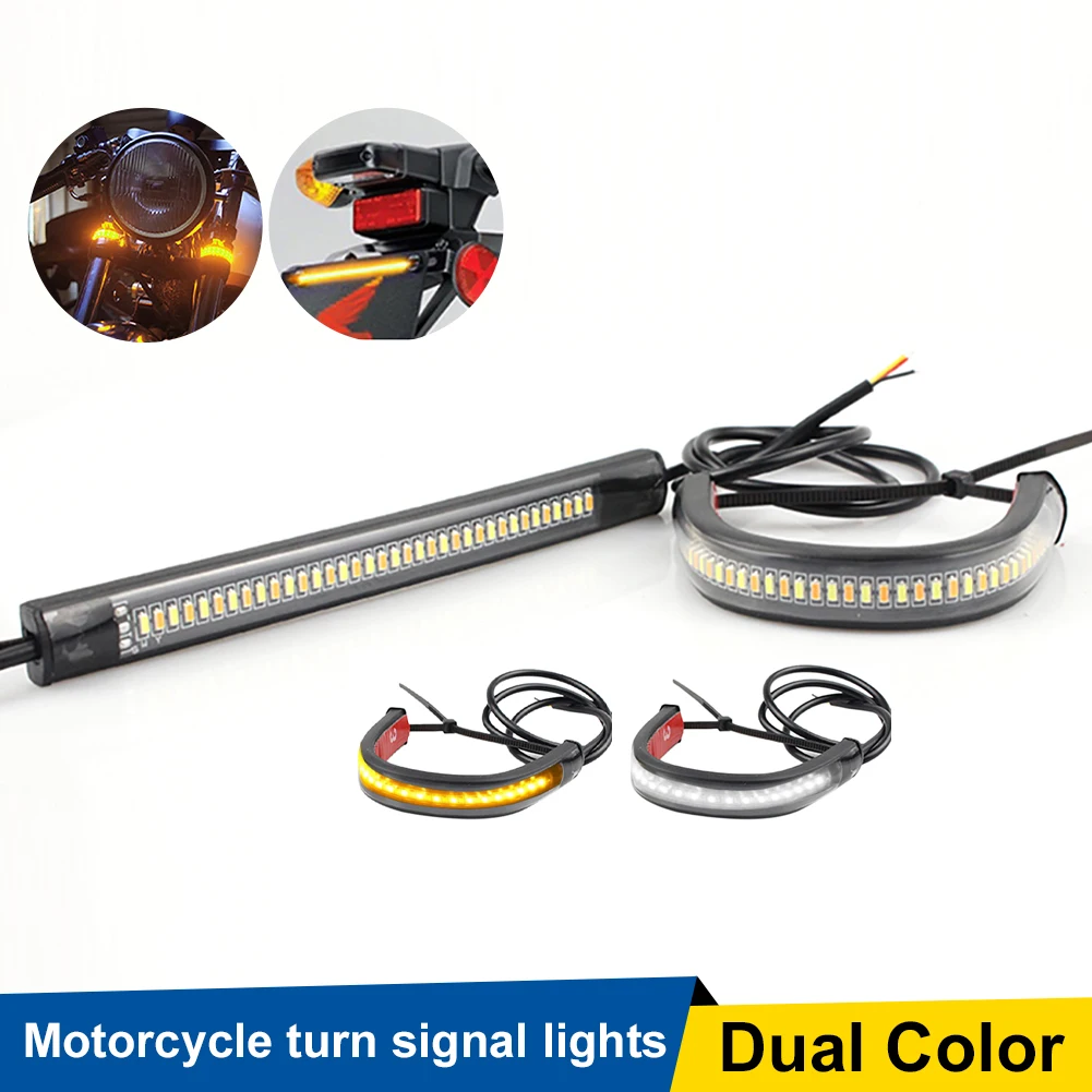 Universal Led Motorcycle Light Strip 12v Turn Signal Light Drl Amber White Moto Flasher Strip Light Motorcycle Accessories
Universal Led Motorcycle Light Strip 12v Turn Signal Light Drl Amber White Moto Flasher Strip Light Motorcycle Accessories