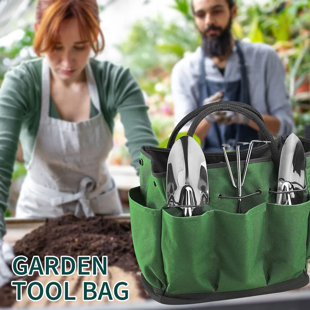Multi-Pocket Gardening Tool Storage Bag Oxford Cloth Handbag Shovels Rakes Screwdrivers Organizer Tote Garden Accessories
Multi-Pocket Gardening Tool Storage Bag Oxford Cloth Handbag Shovels Rakes Screwdrivers Organizer Tote Garden Accessories