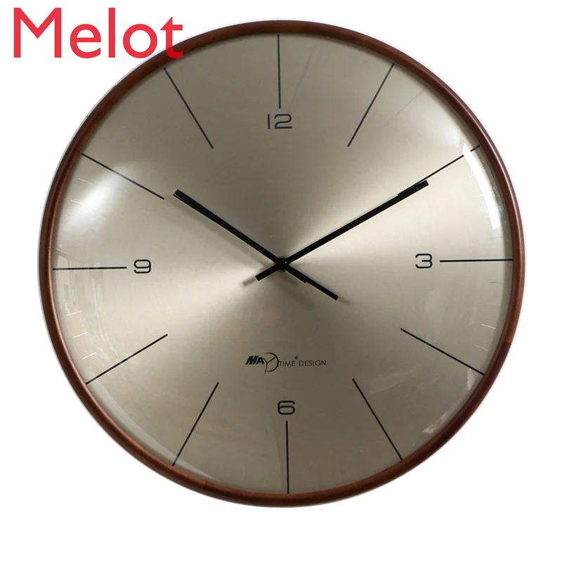 Golden Clock Creative and Slightly Luxury Simple Living Room Clock Personal Household Stylish round Wall Clock
Golden Clock Creative and Slightly Luxury Simple Living Room Clock Personal Household Stylish round Wall Clock