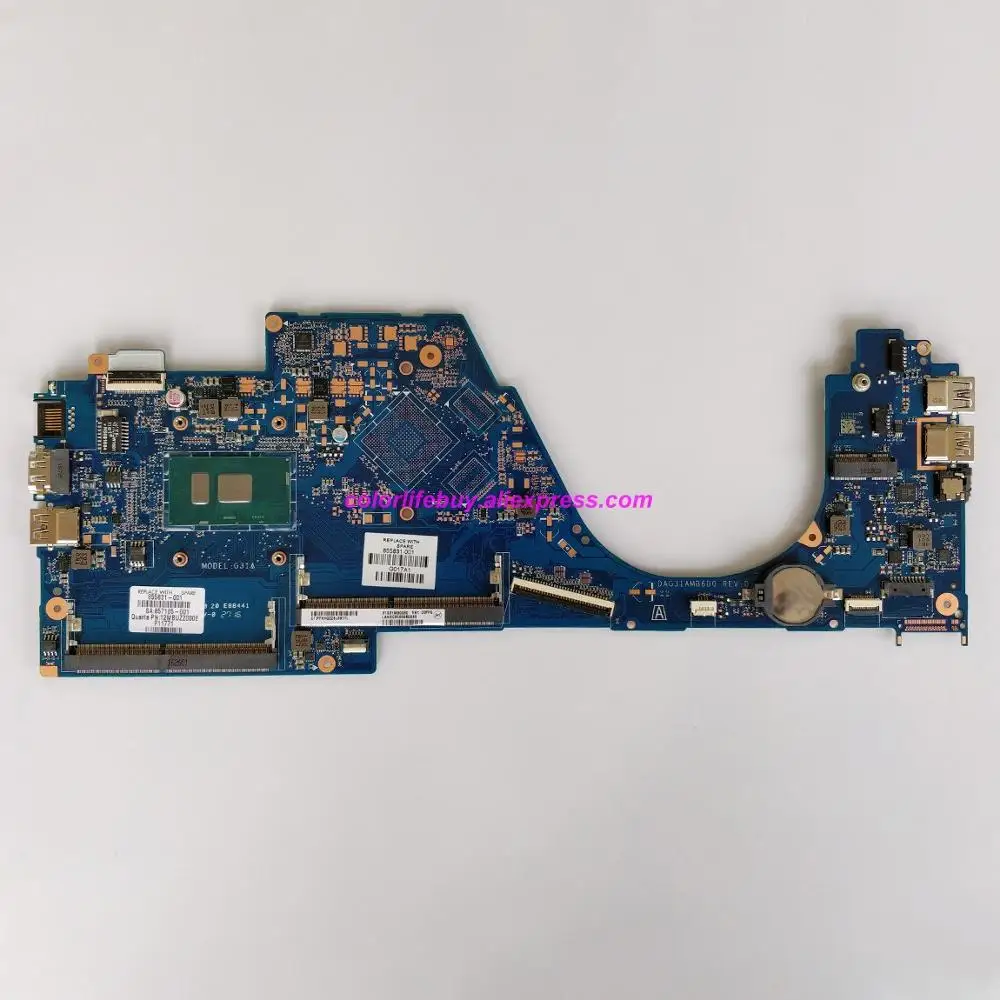 Genuine 855831-001 855831-601 w i3-6100U CPU Laptop Motherboard for HP 15-as017TU 15-as018TU Pavilion 14-AL Series NoteBook PC
Genuine 855831-001 855831-601 w i3-6100U CPU Laptop Motherboard for HP 15-as017TU 15-as018TU Pavilion 14-AL Series NoteBook PC