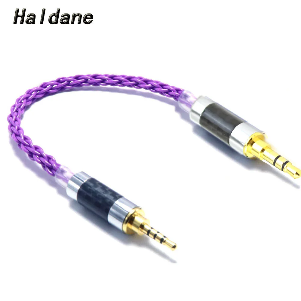 Haldane HIFI Carbon Fiber 2.5mm TRRS Balanced Male to 3.5mm Stereo Male Audio Adapter Cable 3.5mm to 2.5mm TRRS Balance Cable
Haldane HIFI Carbon Fiber 2.5mm TRRS Balanced Male to 3.5mm Stereo Male Audio Adapter Cable 3.5mm to 2.5mm TRRS Balance Cable