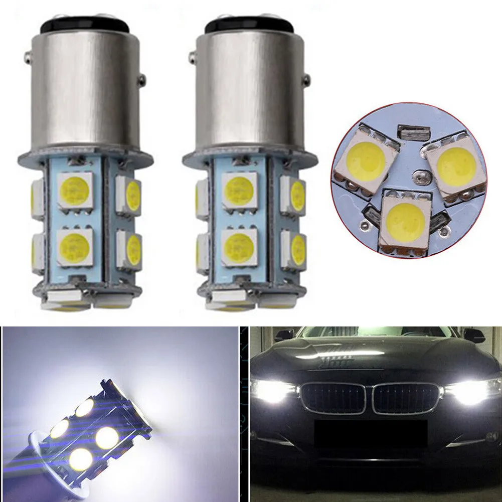2pcs 1157 13SMD Car LED Turn Signal Reversing Light Brake Light Tail Light White 360-degree Omni-directional Lighting
2pcs 1157 13SMD Car LED Turn Signal Reversing Light Brake Light Tail Light White 360-degree Omni-directional Lighting