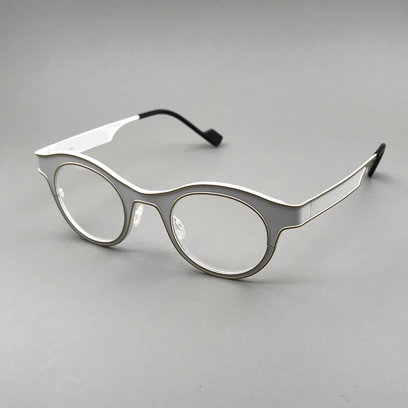 Metal Reading Optical Frames 2021 Newest Handmade Fashion Color Eyeglasses for Men White Cat Eye Glasses for Women
Metal Reading Optical Frames 2021 Newest Handmade Fashion Color Eyeglasses for Men White Cat Eye Glasses for Women