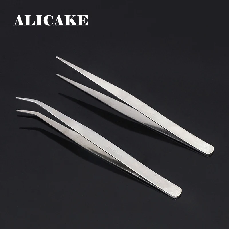 Tweezers Stainless Steel Beads Forceps Clip Candy Sugar Sprinkles Fondant Flower Bend Straight Tweezers Cake Decoration Tools
Tweezers Stainless Steel Beads Forceps Clip Candy Sugar Sprinkles Fondant Flower Bend Straight Tweezers Cake Decoration Tools