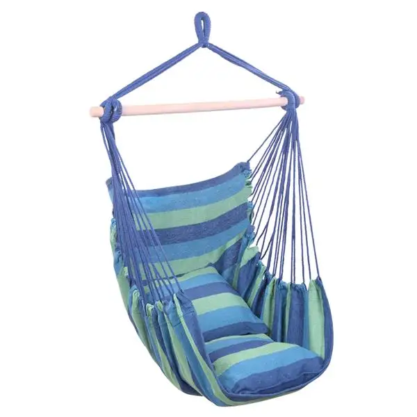 Portable Durable Camping Hammock Hanging Chair Beds with 2 Pillows Cotton Canvas Leisure Chairs Swing Outdoor Furniture For Home
Portable Durable Camping Hammock Hanging Chair Beds with 2 Pillows Cotton Canvas Leisure Chairs Swing Outdoor Furniture For Home