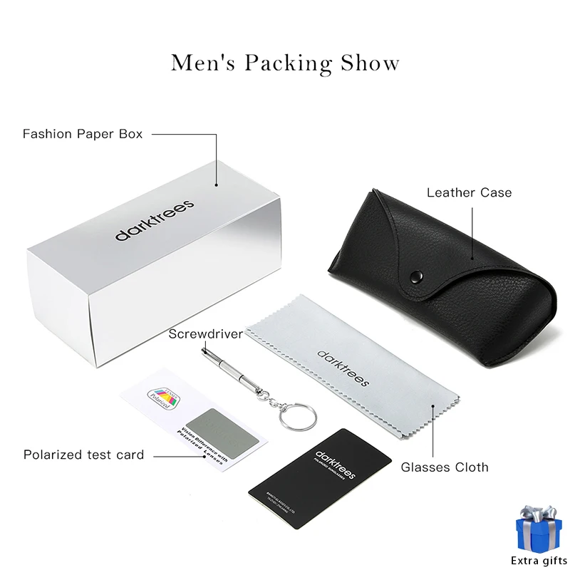 darktrees Stylish Traveling Hiking Driving Sunglasses Shades For Men, Polarized, UV400 protection
darktrees Stylish Traveling Hiking Driving Sunglasses Shades For Men, Polarized, UV400 protection