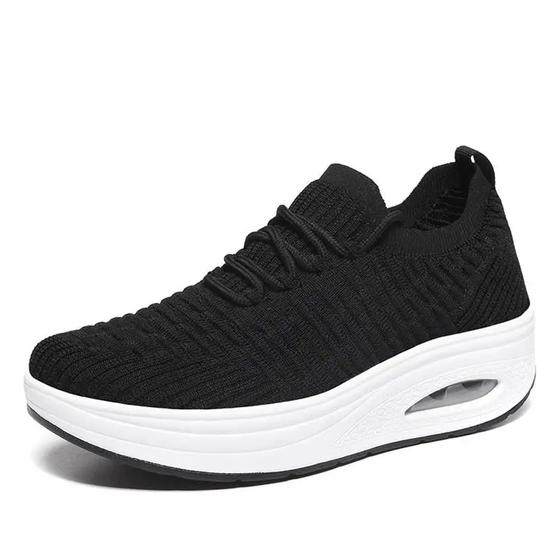 2021 Fashion Breathable Air Mesh Women Shoes Wedges Heel Shoes Ladies Knitting Sock Sneakers Women Platform Casual Shoes
2021 Fashion Breathable Air Mesh Women Shoes Wedges Heel Shoes Ladies Knitting Sock Sneakers Women Platform Casual Shoes