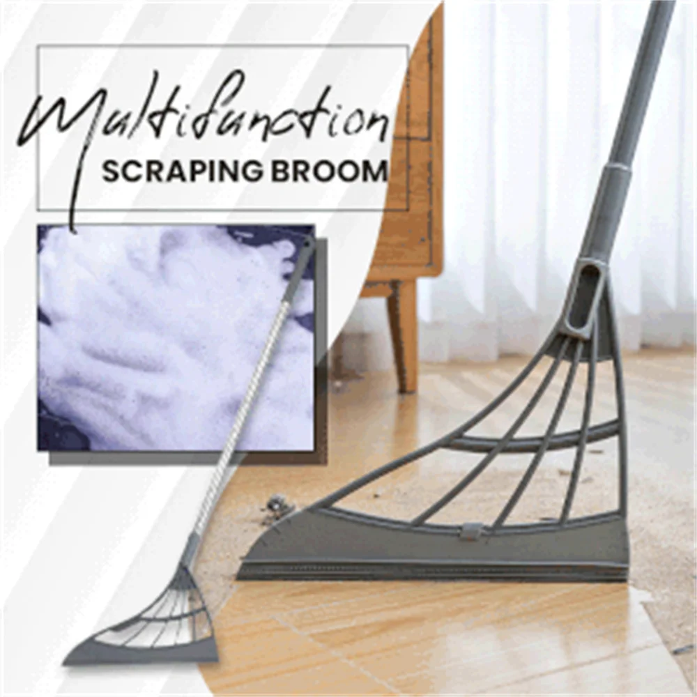 Hot Newest Multifunctional 2-in-1 Sweeper Magic Broom Adjustable Wiping Sweeper Floor Squeegee Hair Remover Squeegee For Shower
Hot Newest Multifunctional 2-in-1 Sweeper Magic Broom Adjustable Wiping Sweeper Floor Squeegee Hair Remover Squeegee For Shower