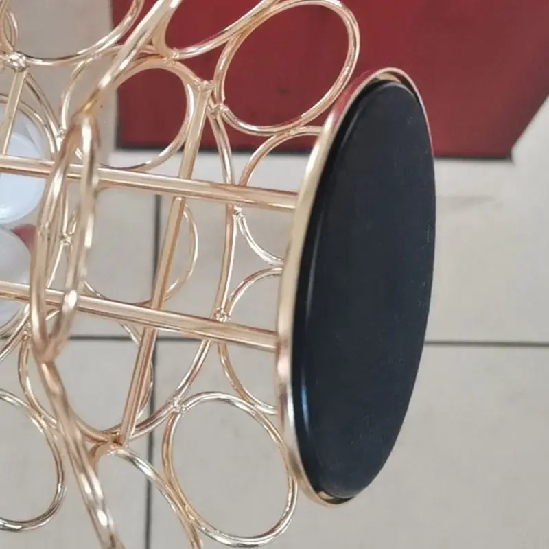 Home Metal Golden Coffee Capsule Holder Accommodate 27 Capsules Storage Rack 203F
Home Metal Golden Coffee Capsule Holder Accommodate 27 Capsules Storage Rack 203F