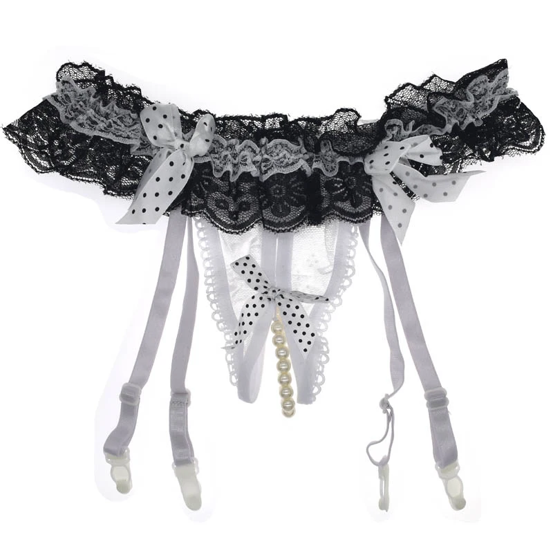 Women's Sexy Lingerie Lace Garter Suspenders Transparent Underwear Adjustable Double Breasted Waist Belt For Stockings
Women's Sexy Lingerie Lace Garter Suspenders Transparent Underwear Adjustable Double Breasted Waist Belt For Stockings