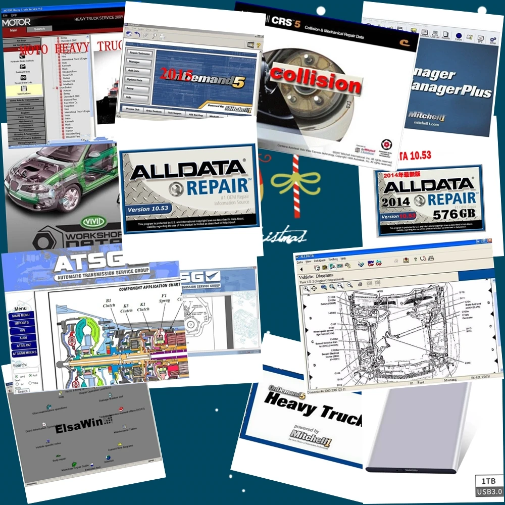 2020 High quality Alldata and Mit..ell Software All data 10.53 +AutoData+m..chell on de..nd 2015+ElsaWin+Vivid+atsg fast ship
2020 High quality Alldata and Mit..ell Software All data 10.53 +AutoData+m..chell on de..nd 2015+ElsaWin+Vivid+atsg fast ship