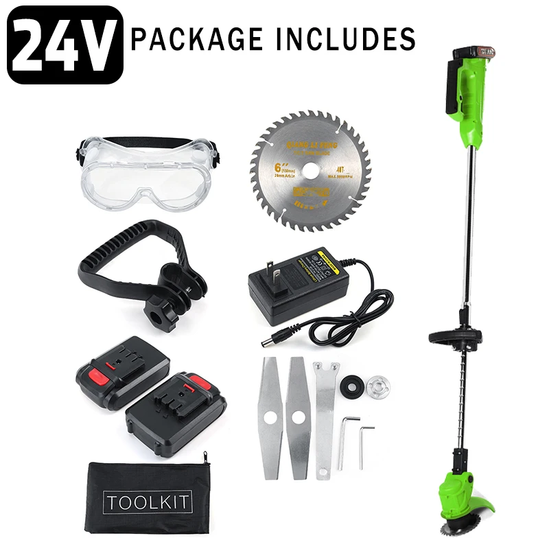 12V/24V Cordless Electric Grass Trimmer Wireless Lawn Mower Length Adjustable Garden Pruning Cutter Tools
12V/24V Cordless Electric Grass Trimmer Wireless Lawn Mower Length Adjustable Garden Pruning Cutter Tools