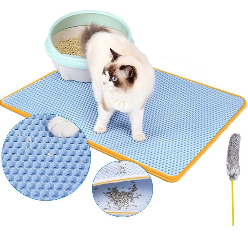Pet Supplies Double Waterproof Cat Litter Mat Sponge Dog Mat EVA Foldable Color Cat Scratch Board Pet Toilet Litter Accessories
Pet Supplies Double Waterproof Cat Litter Mat Sponge Dog Mat EVA Foldable Color Cat Scratch Board Pet Toilet Litter Accessories