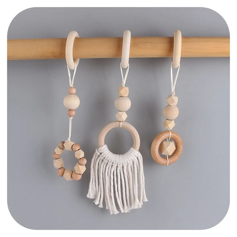 3Pcs/Set Nordic Style Baby Play Gym Frame Pendants Wooden Activity Gym Frame Stroller Hanging Pendants Baby Play Toys
3Pcs/Set Nordic Style Baby Play Gym Frame Pendants Wooden Activity Gym Frame Stroller Hanging Pendants Baby Play Toys