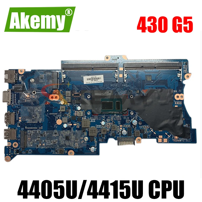 Для HP ProBook 430 G5 440 G5 Материнская плата ноутбука DA0X8BMB6F0 с Intel 4405U/4415U DDR4 100% полностью протестирована L30387-601 L30387-001
Для HP ProBook 430 G5 440 G5 Материнская плата ноутбука DA0X8BMB6F0 с Intel 4405U/4415U DDR4 100% полностью протестирована L30387-601 L30387-001