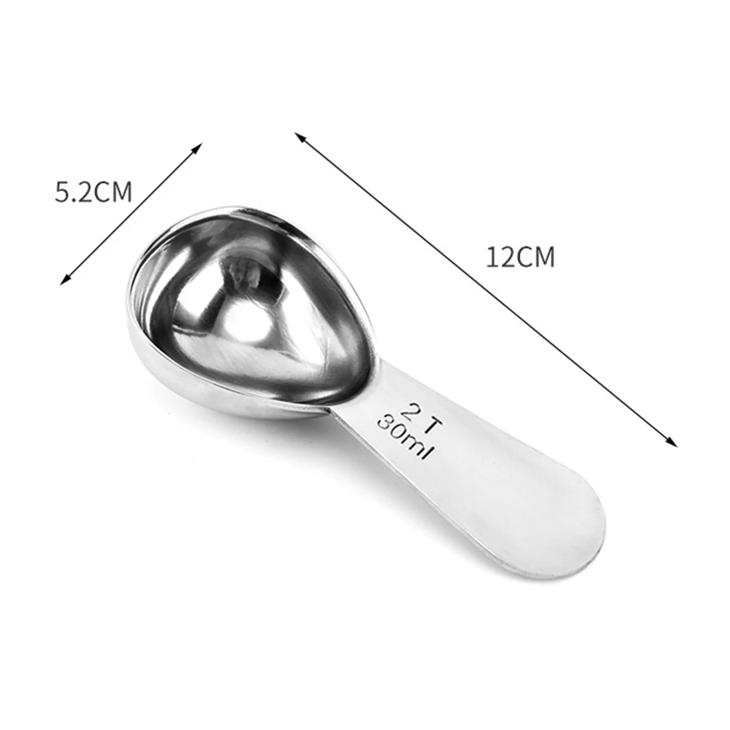 Stainless Steel Coffee Scoop Measuring Tool Creative Measuring Spoon Measuring Cup With Scale Coffee Baking Kitchen Tool
Stainless Steel Coffee Scoop Measuring Tool Creative Measuring Spoon Measuring Cup With Scale Coffee Baking Kitchen Tool