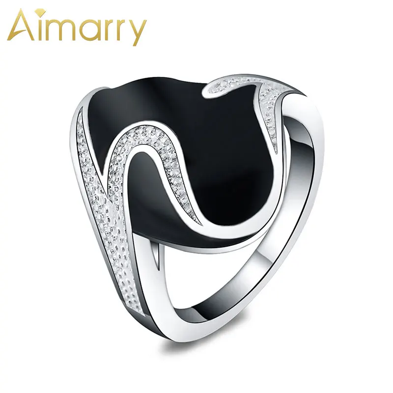 Aimarry 925 Sterling Silver Fashion Jewelry Charm AAA Zircon Ring For Women Party Engagement Wedding Gift
Aimarry 925 Sterling Silver Fashion Jewelry Charm AAA Zircon Ring For Women Party Engagement Wedding Gift