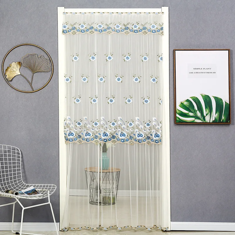 Single And Double Layer Summer Lace Yarn Anti-Mosquito Partition Curtain Free Perforation Perforated Velcro Bedroom Door Curtain
Single And Double Layer Summer Lace Yarn Anti-Mosquito Partition Curtain Free Perforation Perforated Velcro Bedroom Door Curtain