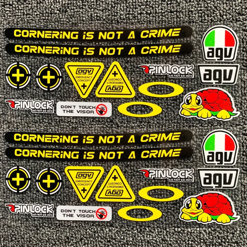 AGV Reflective Motocross Sticker Motorcycle Helmet Side Strip Decal Accessories For Kawasaki Ninja Suzuki Bmw Yamaha Vespa Honda
AGV Reflective Motocross Sticker Motorcycle Helmet Side Strip Decal Accessories For Kawasaki Ninja Suzuki Bmw Yamaha Vespa Honda