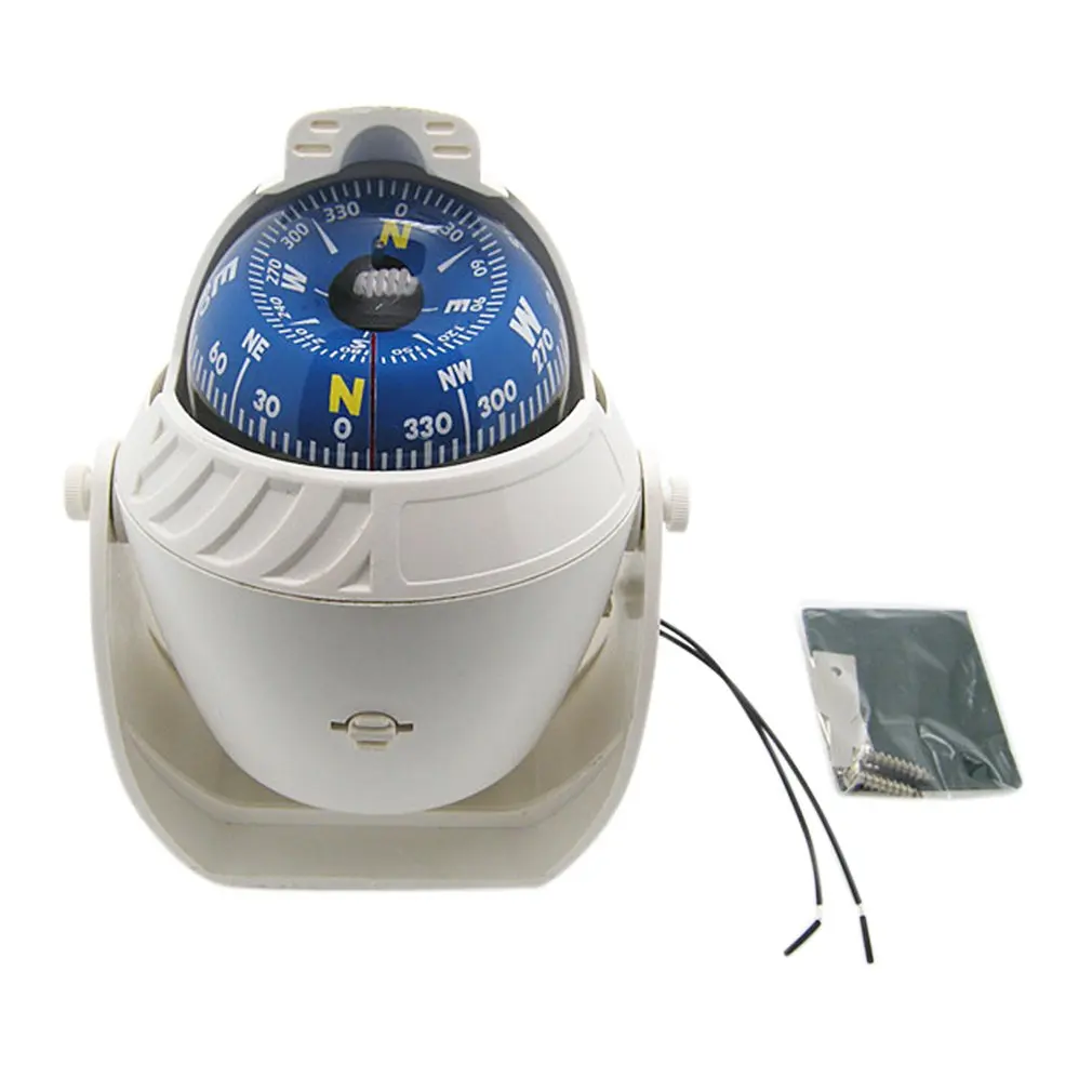 Фото Светодиодный высокоточсветильник автомобильный компас из АБС - купить