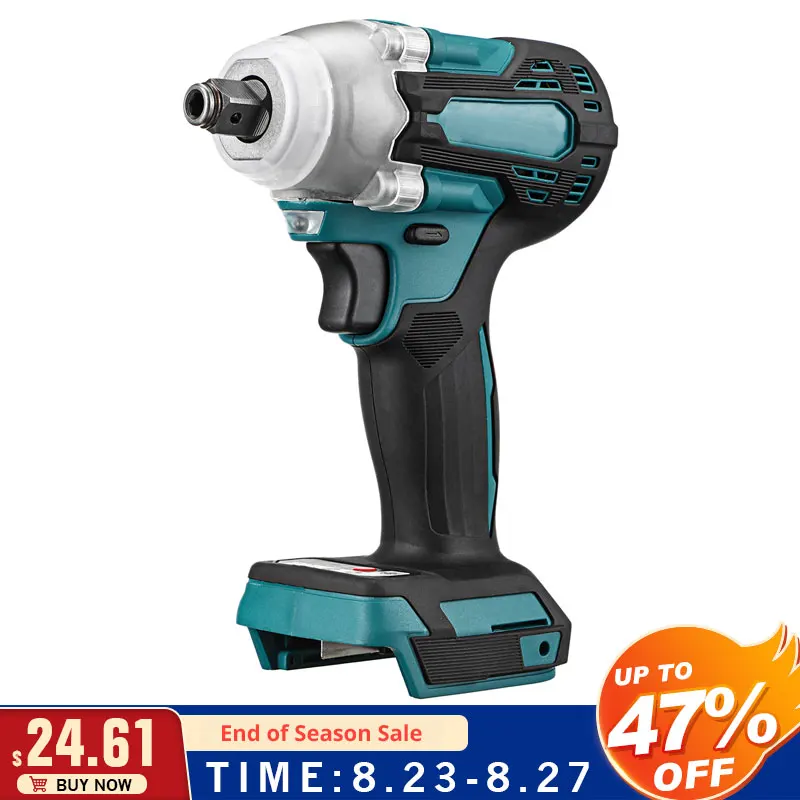2 In1 18V 588N.m. Li-Ion Brushless Cordless 1/4'' Electric Screwdriver 1/2''Electric Wrench Combine Fit For Makita 300Battery
2 In1 18V 588N.m. Li-Ion Brushless Cordless 1/4'' Electric Screwdriver 1/2''Electric Wrench Combine Fit For Makita 300Battery