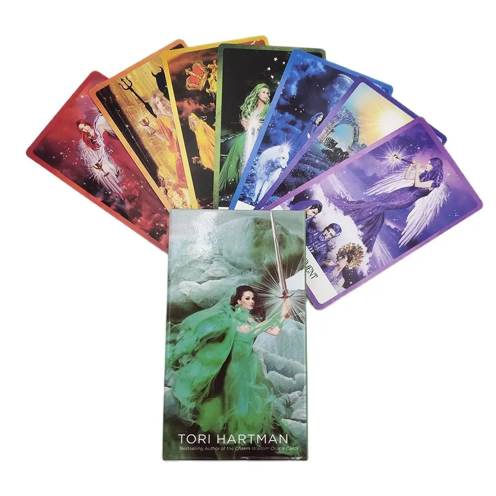 Chakra Wisdom Tarot Deck Divination Prophecy Tori Hartman Fortune Telling Card Friend Casual Party Entertainment Board Game
Chakra Wisdom Tarot Deck Divination Prophecy Tori Hartman Fortune Telling Card Friend Casual Party Entertainment Board Game