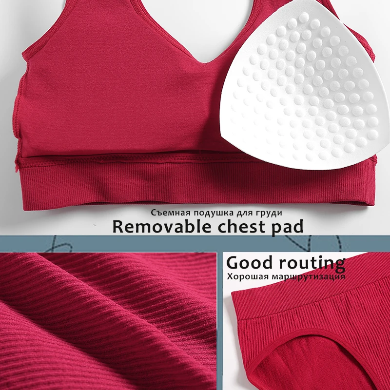 New Sexy Women Lingerie Underwear Camis And Panty Set Top Bra Set Ultra-thin Bras For Woman Cropped Top Underpants 6 Solid Color
New Sexy Women Lingerie Underwear Camis And Panty Set Top Bra Set Ultra-thin Bras For Woman Cropped Top Underpants 6 Solid Color