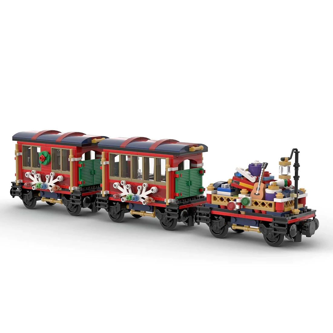 In stock Authorized 575Pcs 10254 Additional Carriages MOC-79236 Building Blocks MOC Model Kits Compatible With 10254 60197 10259
In stock Authorized 575Pcs 10254 Additional Carriages MOC-79236 Building Blocks MOC Model Kits Compatible With 10254 60197 10259