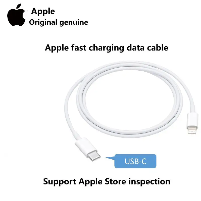 Оригинальный кабель для быстрой зарядки PD USB C 20 Вт для оригинального Apple iPhone 13 12 11 Pro Max Mini x XR 8 7 plus iPad кабель для синхронизации данных
Оригинальный кабель для быстрой зарядки PD USB C 20 Вт для оригинального Apple iPhone 13 12 11 Pro Max Mini x XR 8 7 plus iPad кабель для синхронизации данных