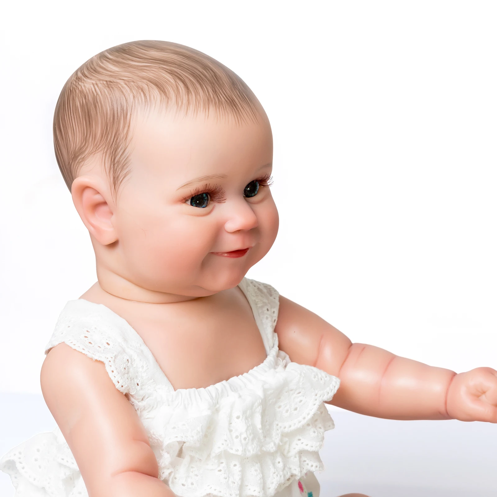 Baby Doll for Toddler 19 Inch Soft and Lifelike Recycled Doll Full Silicone Girl Fashion Baby Birthday Christmas Gift
Baby Doll for Toddler 19 Inch Soft and Lifelike Recycled Doll Full Silicone Girl Fashion Baby Birthday Christmas Gift