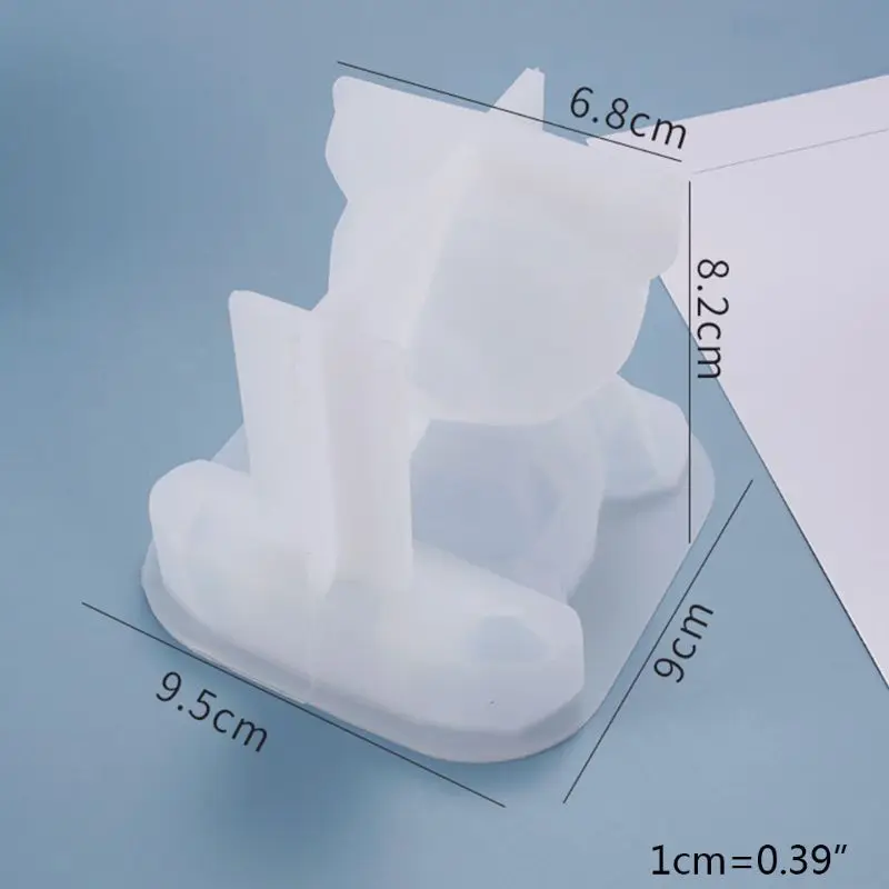Crystal Epoxy Resin Molds Cartoon 3D Bear Phone Holder Casting Silicone Mould DIY Craft Handmade Ornaments Making Tools
Crystal Epoxy Resin Molds Cartoon 3D Bear Phone Holder Casting Silicone Mould DIY Craft Handmade Ornaments Making Tools