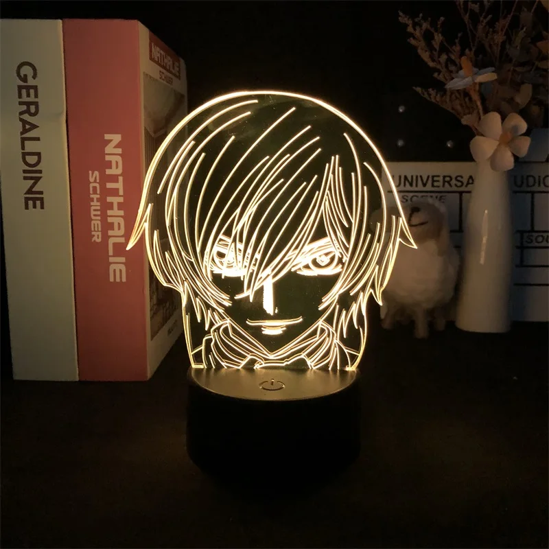 3d-ночник с будильником, базосветильник светильник Geass Lelouch Lamperouge, японское аниме манга, цвет с дистанционным управлением, Прямая поставка
3d-ночник с будильником, базосветильник светильник Geass Lelouch Lamperouge, японское аниме манга, цвет с дистанционным управлением, Прямая поставка