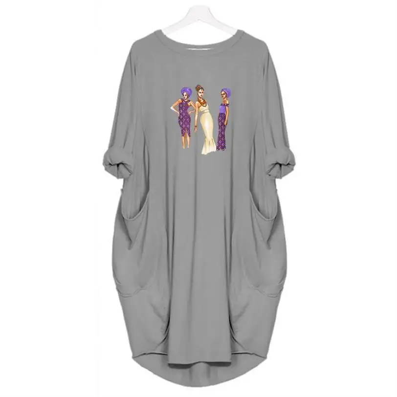 African woman Pocket Dress Letters Print Women Spring and Autumn Vestidos Cheap Clothes 100% Cotton 5XL
African woman Pocket Dress Letters Print Women Spring and Autumn Vestidos Cheap Clothes 100% Cotton 5XL