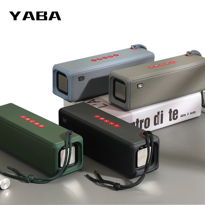 YABA Portable Speaker Wireless Bluetooth-Compatible Outdoor High Power Soundbar Hifi For Computer Smartphone With FM Radio
YABA Portable Speaker Wireless Bluetooth-Compatible Outdoor High Power Soundbar Hifi For Computer Smartphone With FM Radio