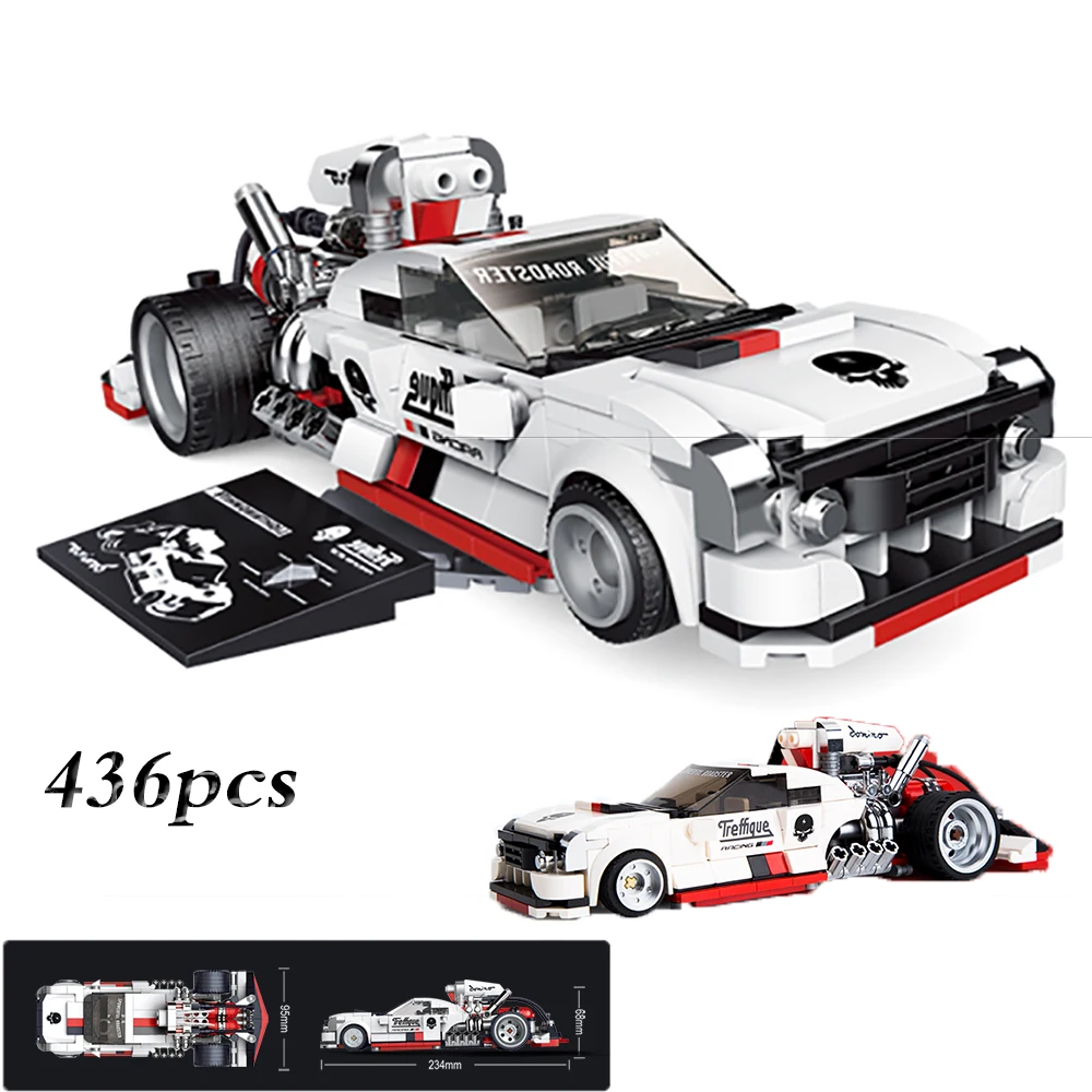 Mould King 2020 Explosive Change Series Sports Car White Lightning Building Block DIY Bricks Construction Toys For Children
Mould King 2020 Explosive Change Series Sports Car White Lightning Building Block DIY Bricks Construction Toys For Children