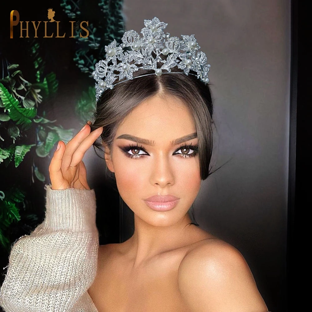 A13 Luxury Bling Crystal Bridal Tiaras Crown Rhinestone Pageant Diadem Pearl Bride Hairbands Vintage Wedding Hair Accessories
A13 Luxury Bling Crystal Bridal Tiaras Crown Rhinestone Pageant Diadem Pearl Bride Hairbands Vintage Wedding Hair Accessories