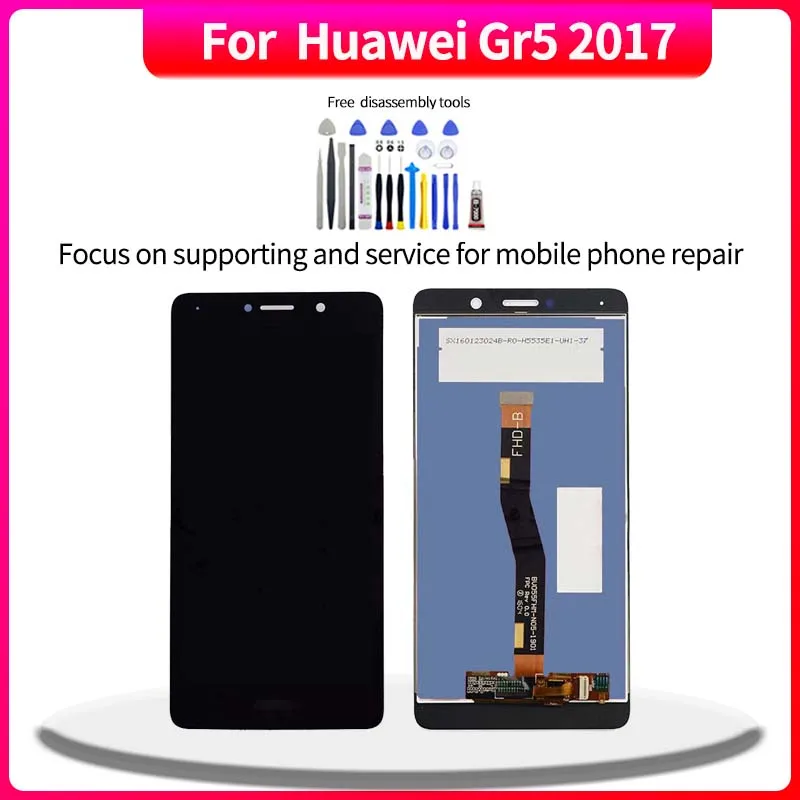 Оригинальный дисплей для Huawei Gr5 2017 сенсорный экран дигитайзер в сборе для Huawei Gr5 2017 сменный ЖК-дисплей с бесплатными инструментами
Оригинальный дисплей для Huawei Gr5 2017 сенсорный экран дигитайзер в сборе для Huawei Gr5 2017 сменный ЖК-дисплей с бесплатными инструментами