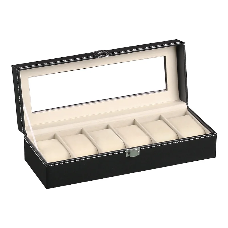 6/10/12 Slots Watch Storage Box Pu Leather Watch Organizer Mechanical Watches Display Holder Cases Jewelry Gift Box PortaOrologi
6/10/12 Slots Watch Storage Box Pu Leather Watch Organizer Mechanical Watches Display Holder Cases Jewelry Gift Box PortaOrologi