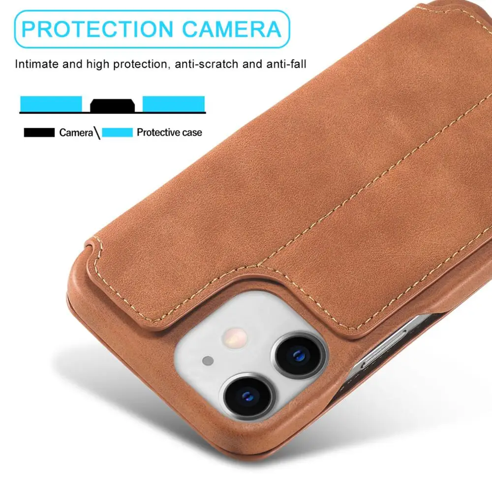 For iPhone 11 12 Pro Max Mini Case Luxury Leather Flip Wallet Case With Card Slot Back Cover For iPhone 11 12 X XS XR Max Case
For iPhone 11 12 Pro Max Mini Case Luxury Leather Flip Wallet Case With Card Slot Back Cover For iPhone 11 12 X XS XR Max Case