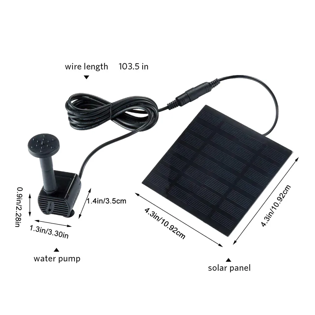 Mini Solar Water Fountain Pool Pond Waterfall Fountain Garden Decoration Outdoor Bird Bath Solar Powered Fountain Floating Water
Mini Solar Water Fountain Pool Pond Waterfall Fountain Garden Decoration Outdoor Bird Bath Solar Powered Fountain Floating Water