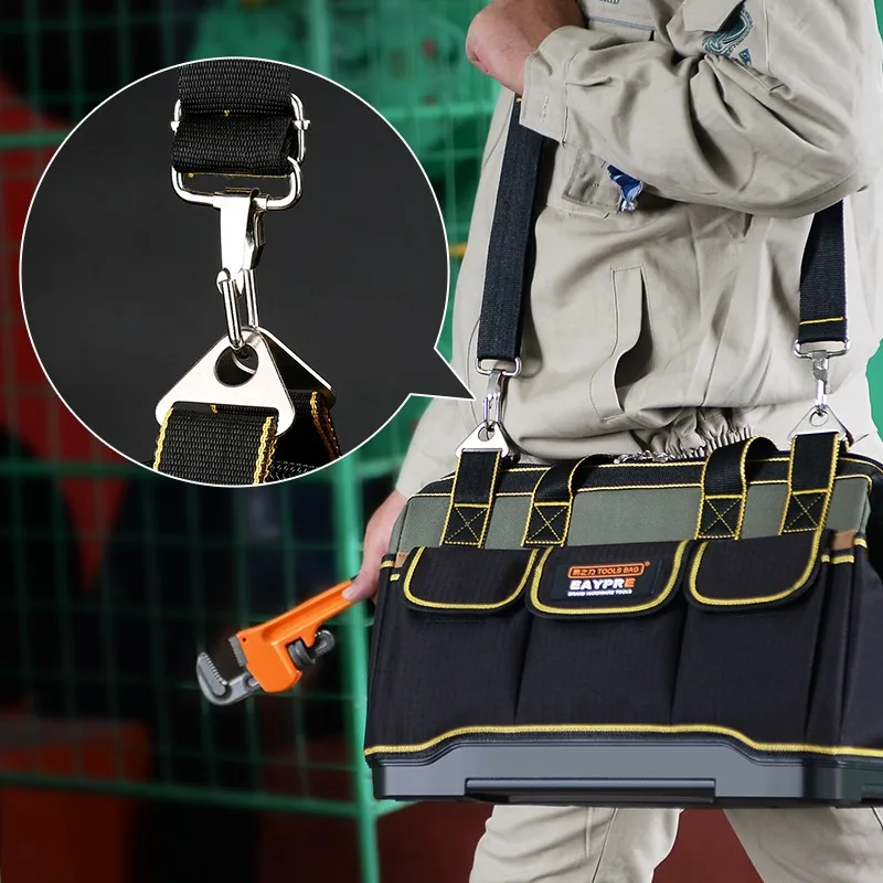Tool Bag Electrician Bag Multi-Function Portable Large Capacity Waterproof Tool Bag Hardware Tool Bag Oxford Cloth Storage Bag
Tool Bag Electrician Bag Multi-Function Portable Large Capacity Waterproof Tool Bag Hardware Tool Bag Oxford Cloth Storage Bag