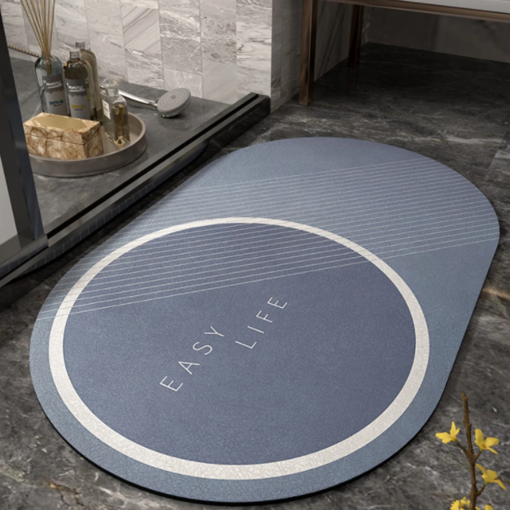 Bath Mat Non-slip Quick Drying Super Water Absorbent Bathroom Carpet Floor Mat Rug for Home Kitchen Bathroom Hallway 60x40cm
Bath Mat Non-slip Quick Drying Super Water Absorbent Bathroom Carpet Floor Mat Rug for Home Kitchen Bathroom Hallway 60x40cm