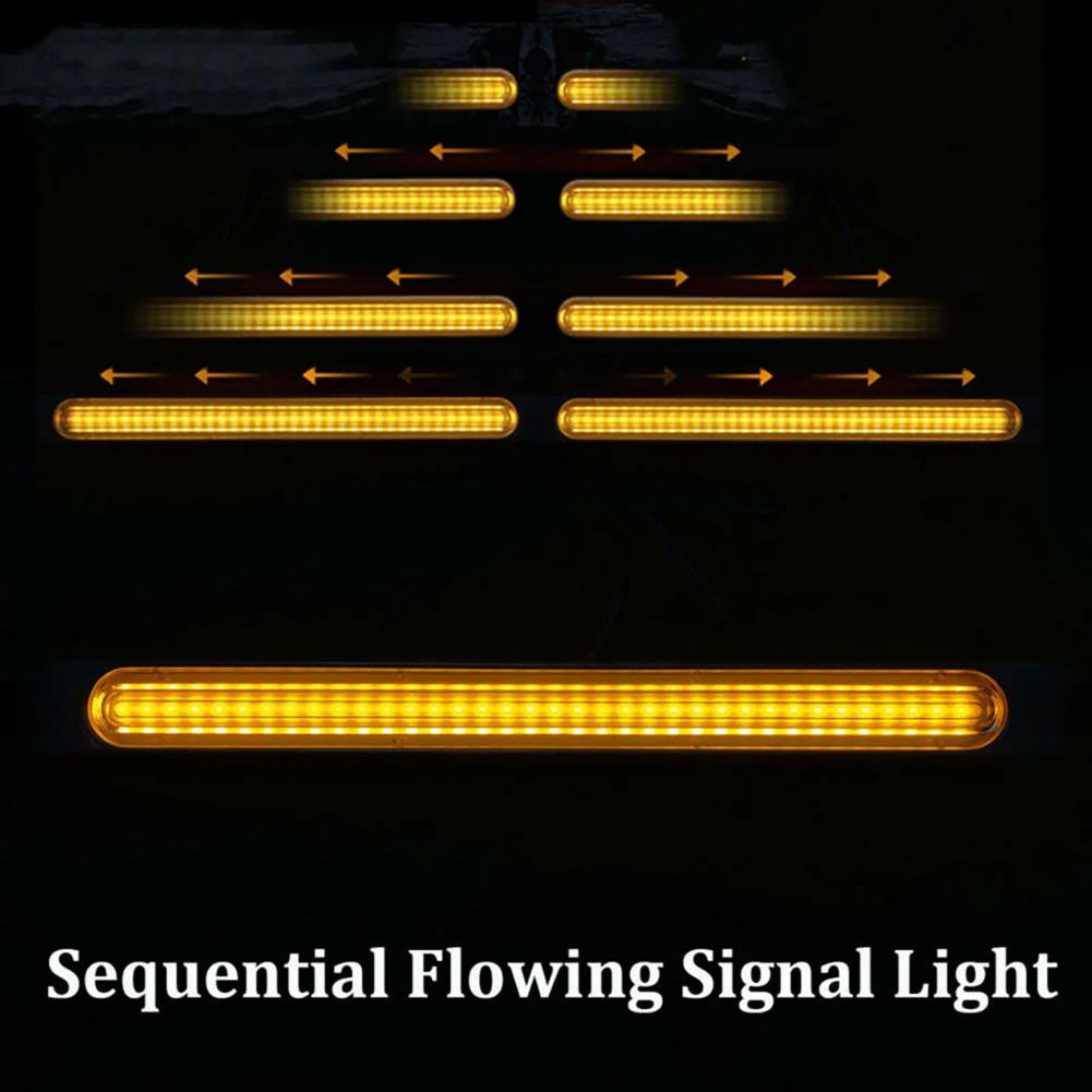 2Pcs 72 LED Truck Trailer Stop Turn Tail Light Bar Waterproof Stop Turn Tail Brake Marker Clearance Lamp
2Pcs 72 LED Truck Trailer Stop Turn Tail Light Bar Waterproof Stop Turn Tail Brake Marker Clearance Lamp