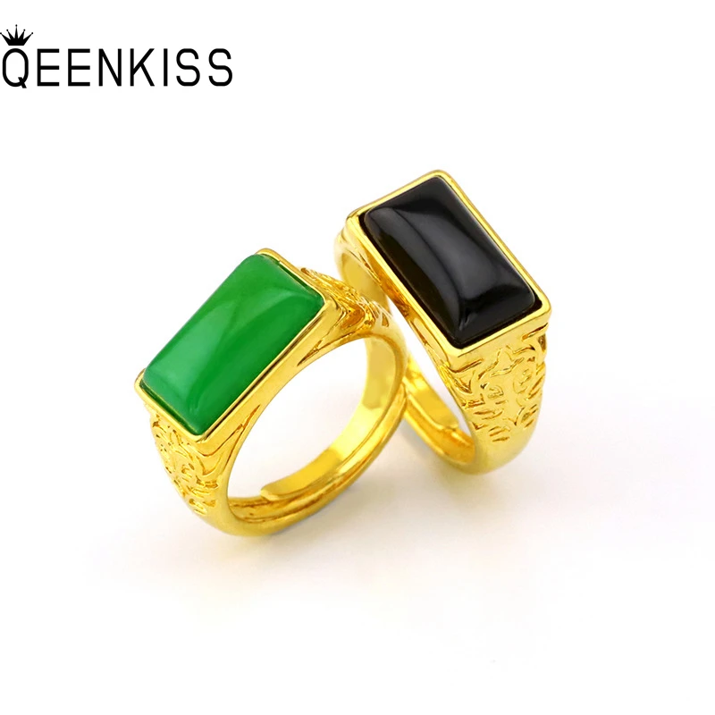 QEENKISS RG546 Fine Jewelry Wholesale Fashion Man Boy Birthday Wedding Gift Vintage Fortune Rectangle 24KT Gold Resizable Ring
QEENKISS RG546 Fine Jewelry Wholesale Fashion Man Boy Birthday Wedding Gift Vintage Fortune Rectangle 24KT Gold Resizable Ring