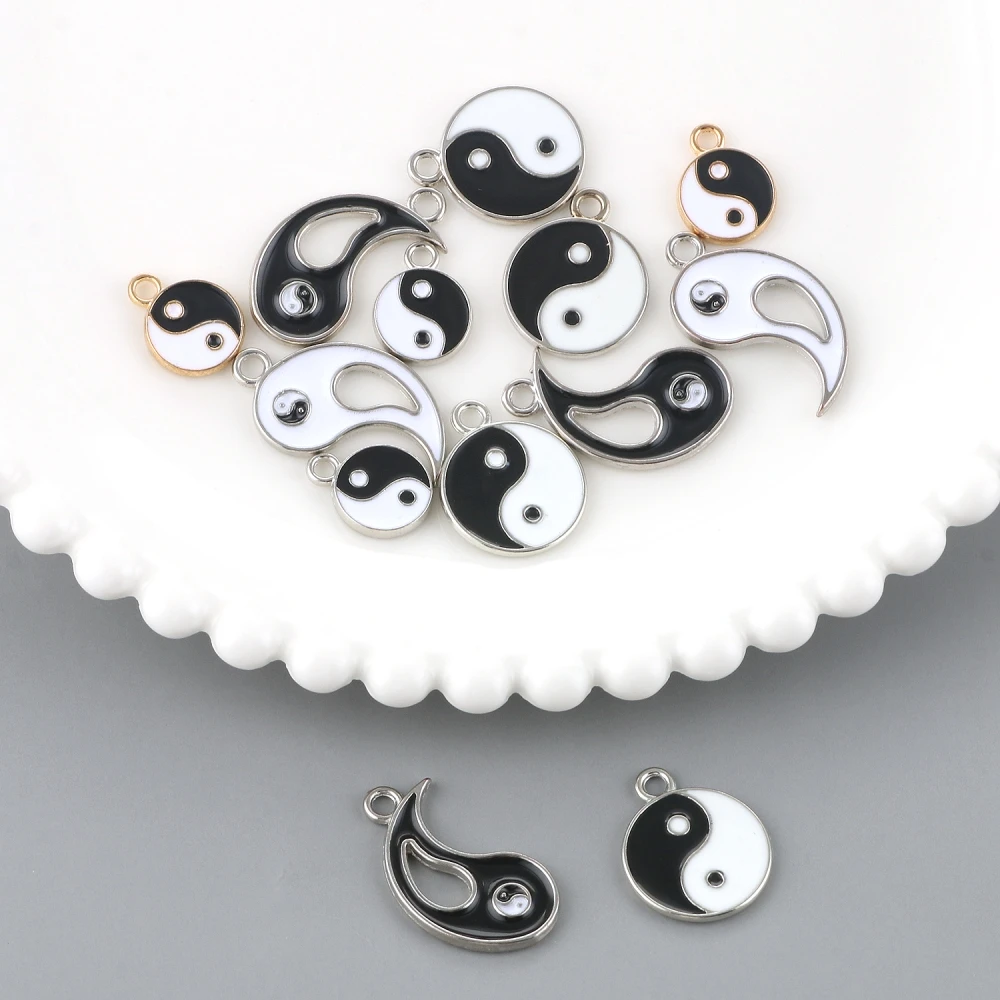 10pcs/lot Alloy Round Tai Chi Charms Pendants for Jewelry Making Supplies Handmade DIY Earrings Necklace Bracelet Accessories
10pcs/lot Alloy Round Tai Chi Charms Pendants for Jewelry Making Supplies Handmade DIY Earrings Necklace Bracelet Accessories